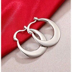 Sterling Silver Hoop Earrings